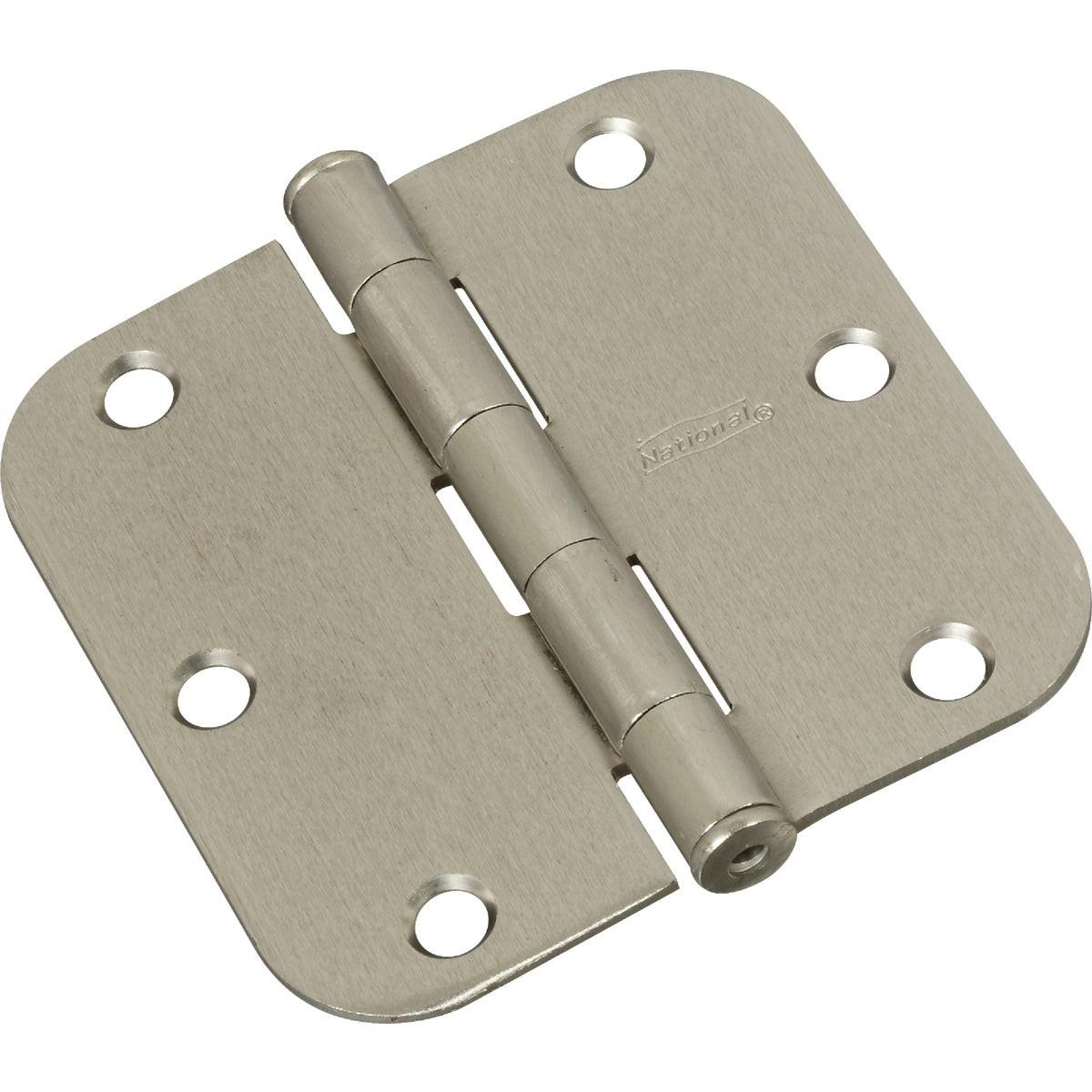 NATIONAL MARKER National Marker N830242 Satin Nickel Door Hinge 3.5 in