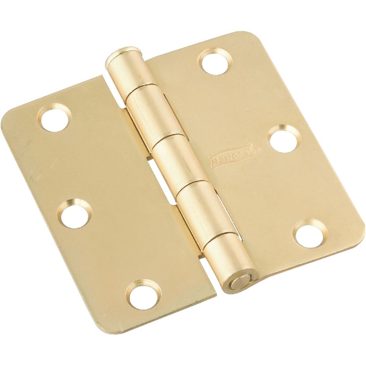 NATIONAL MARKER National Marker N830229 Door Hinge Satin Brass 3 in