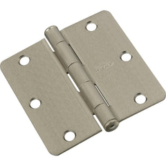NATIONAL MARKER National Marker N830247 Door Hinge 3 in Satin Nickel