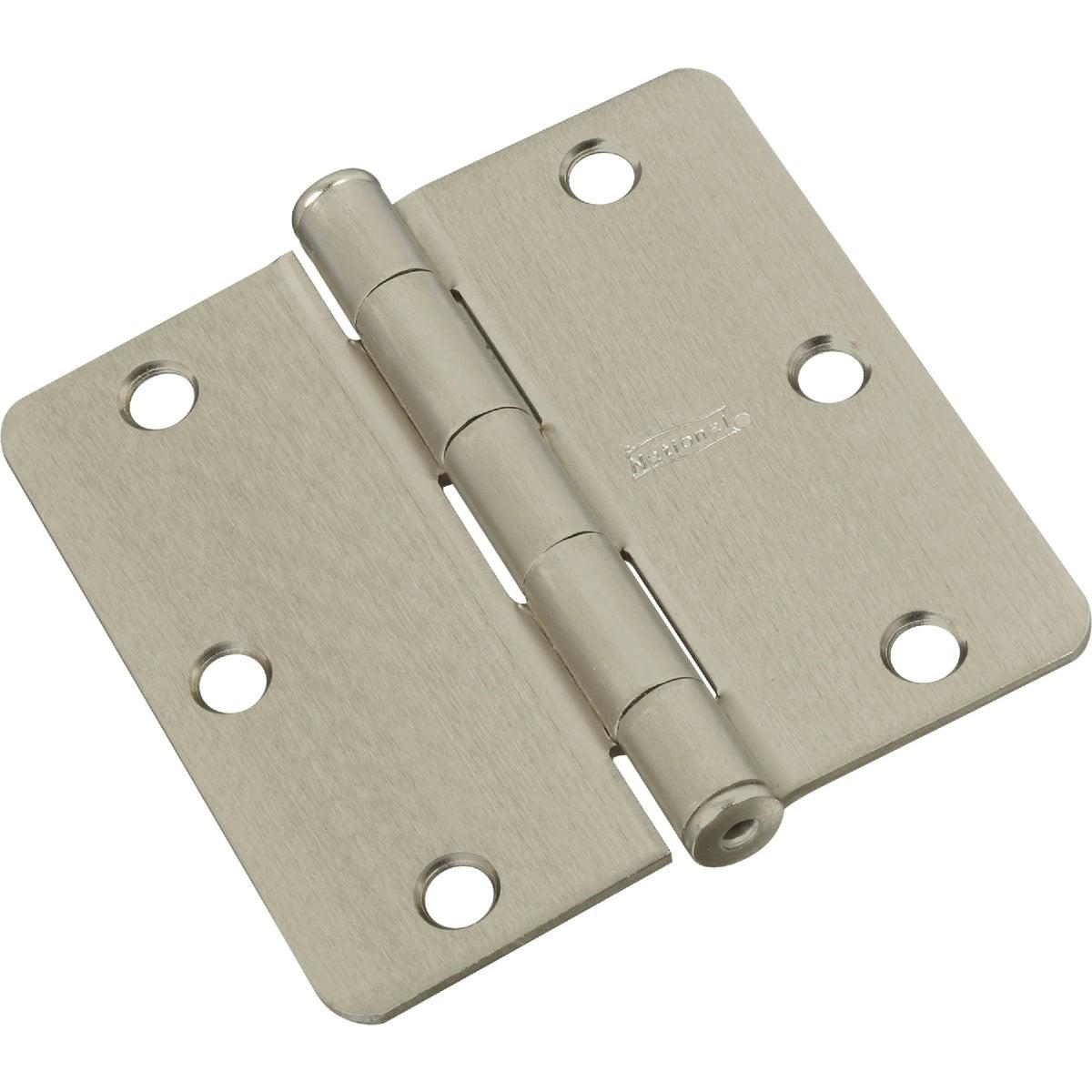 NATIONAL MARKER National Marker N830327 Satin Nickel Door Hinge 3-pack