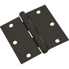 NATIONAL MARKER National Marker N830323 Door Hinge 3.5 in Square 3 Pack