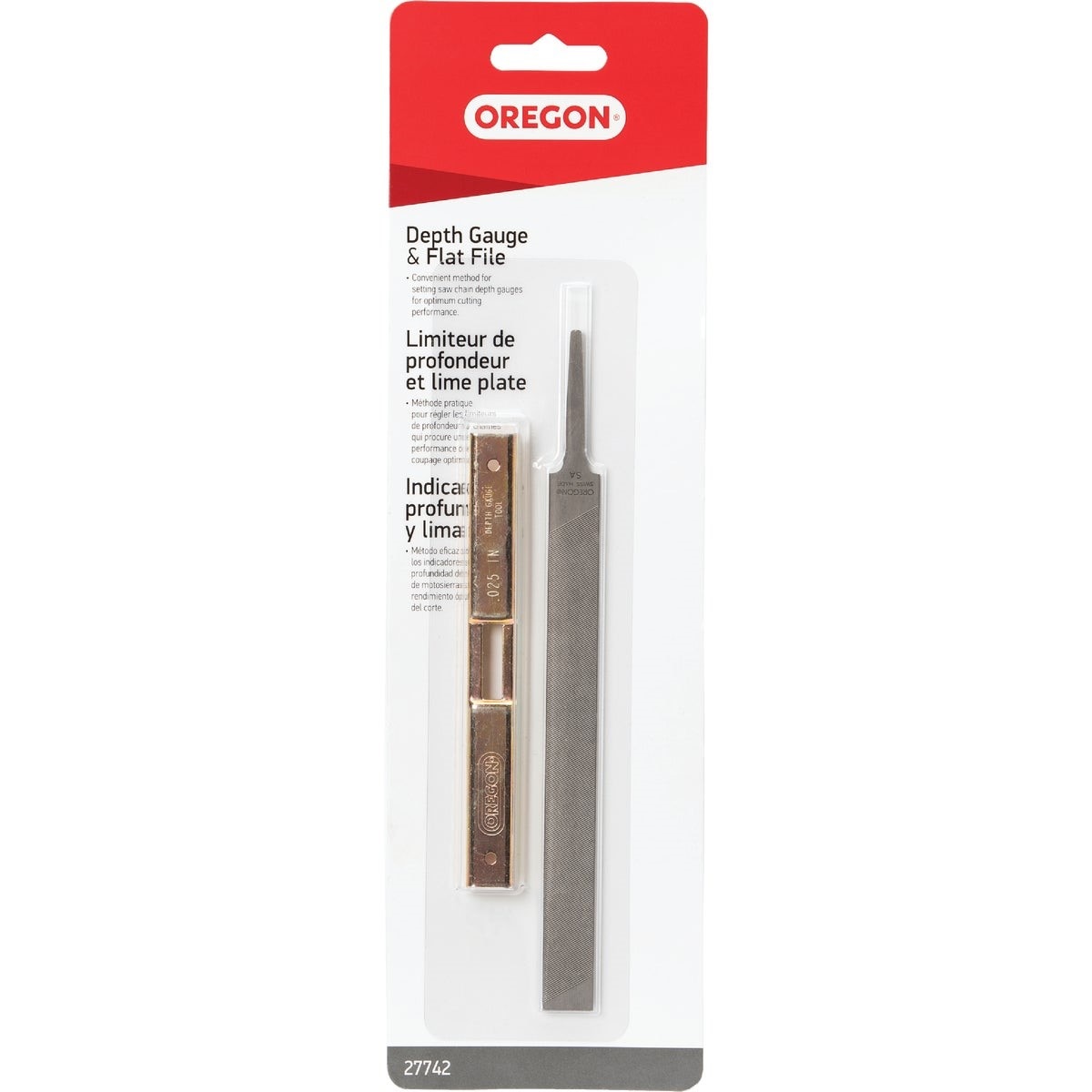 OREGON TOOL Oregon Tool 27742 Chainsaw Flat File Depth Gauge