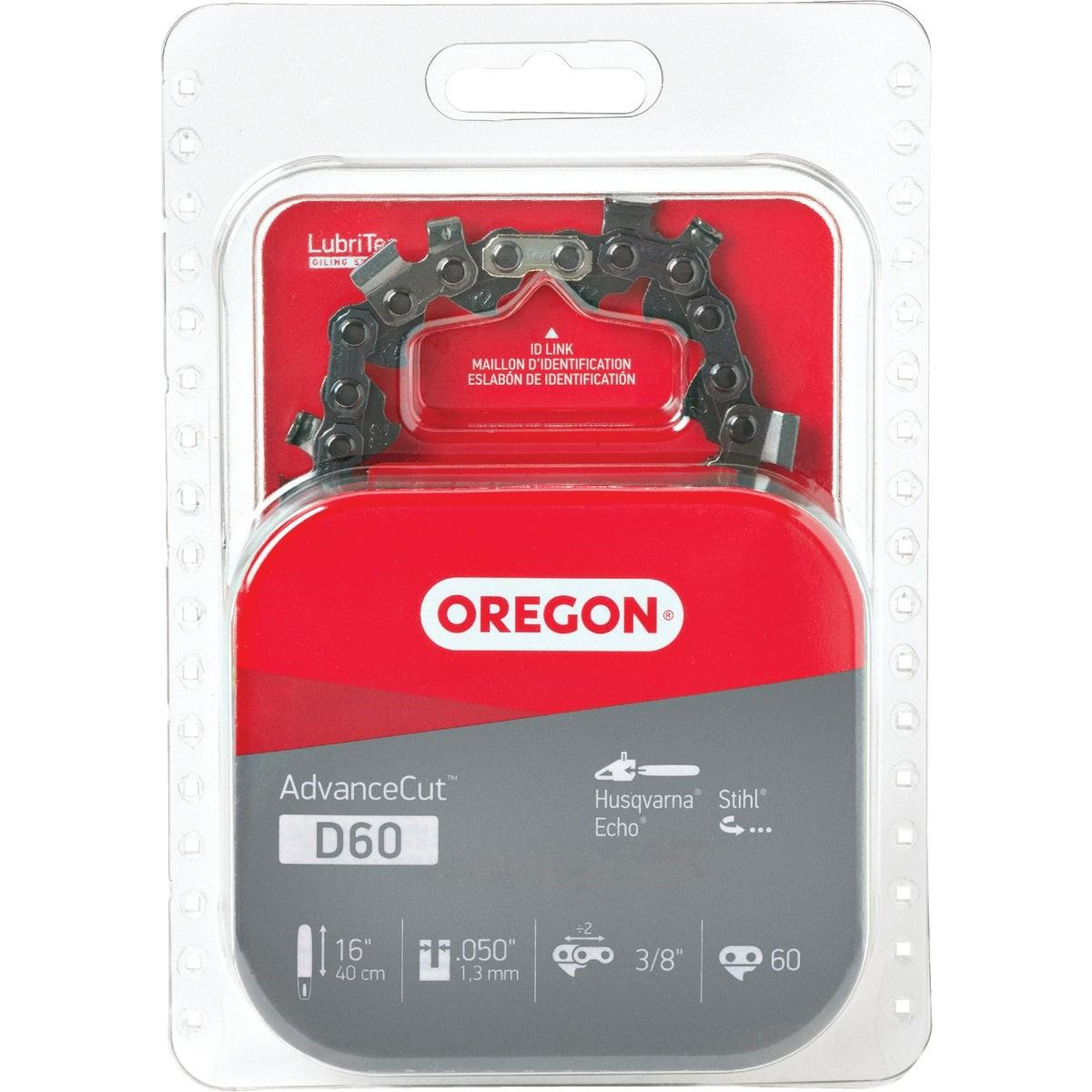 OREGON TOOL Oregon Tool D60 Advancecut Chainsaw Chain 16 in 60 Drive Links