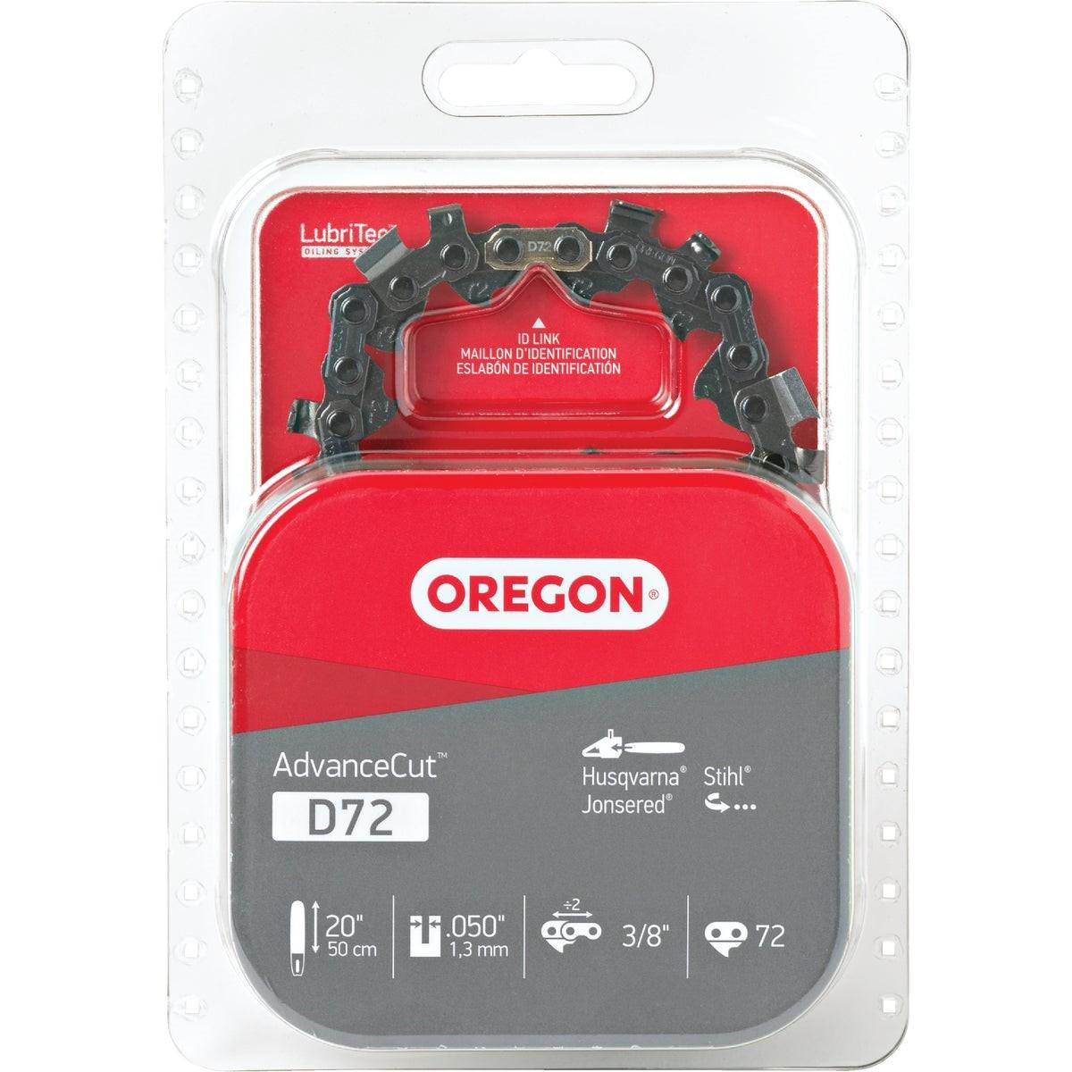 OREGON TOOL Oregon Tool D72 Advancecut Chainsaw Chain 20 in 72 Drive Link