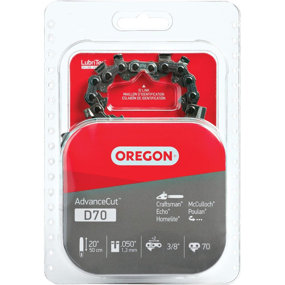 OREGON TOOL Oregon Tool D70 Advancecut Chainsaw Chain 20 in 70 Drive Link