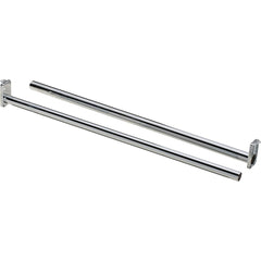 NATIONAL MARKER National Marker S840256 Adjustable Closet Rod 48-72 in Chrome