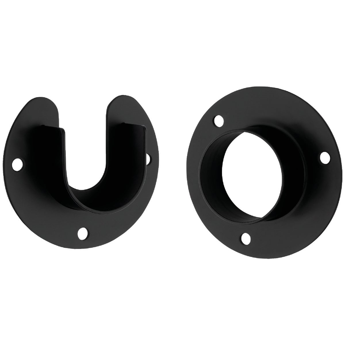 NATIONAL MARKER National Marker S822081 Zinc Closet Rod Socket 2-pack