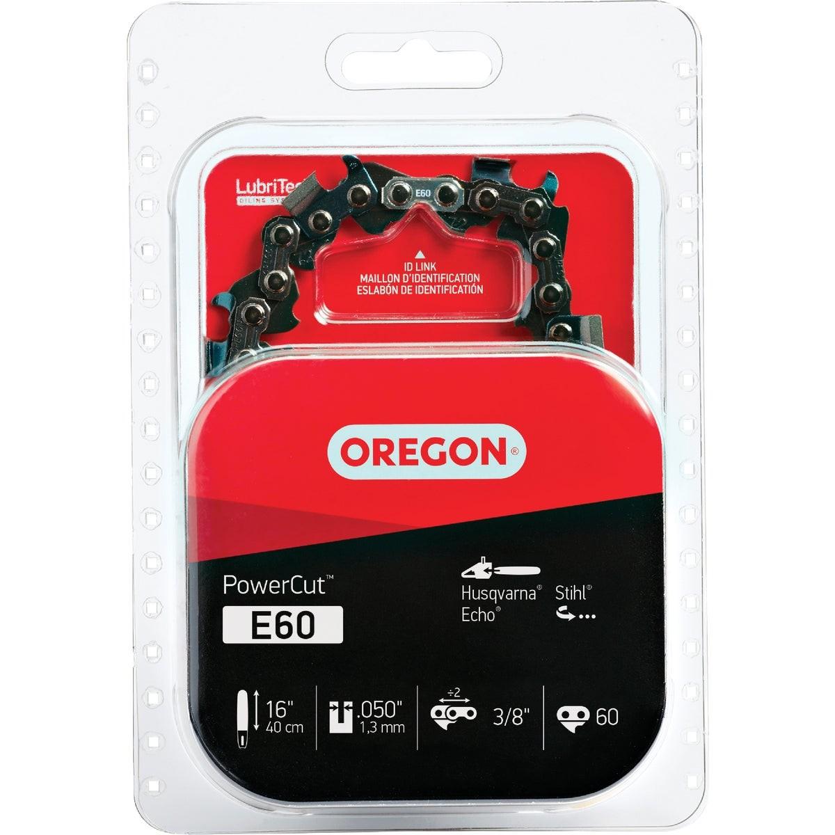 OREGON TOOL Oregon Tool E60 Powercut 16 Inch Chainsaw Chain