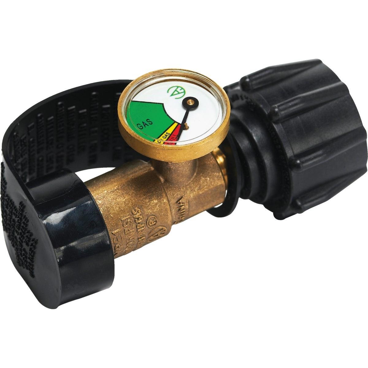 ONWARD MANUFACTURING Onward Manufacturing 80064 Brass Propane Fuel Gauge QCC1