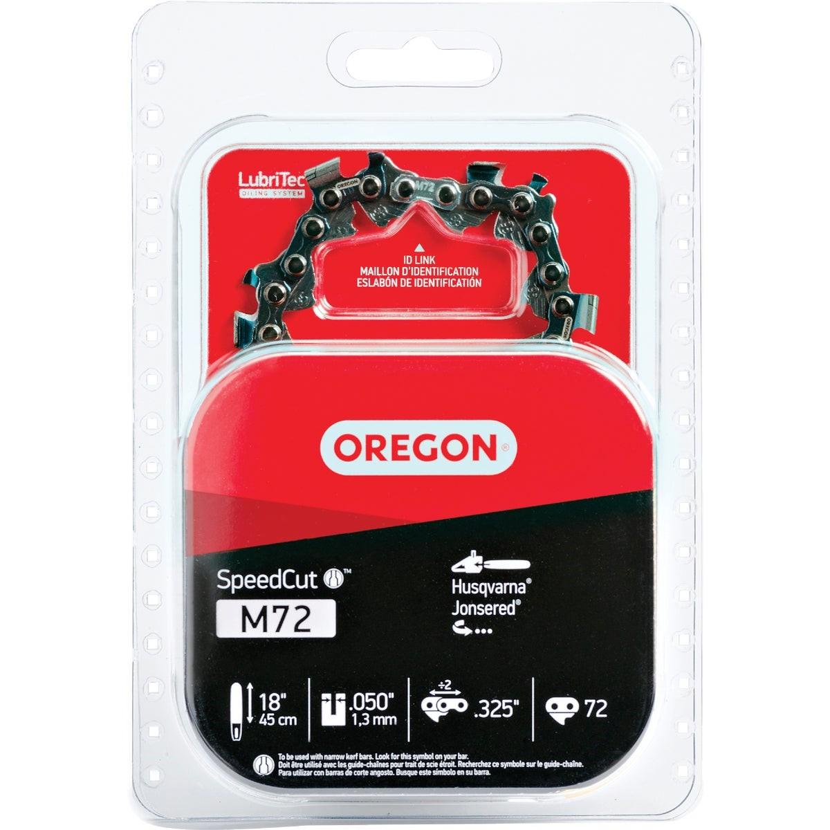 OREGON TOOL Oregon Tool M72 Speedcut 18 in Chainsaw Chain Narrow Kerf