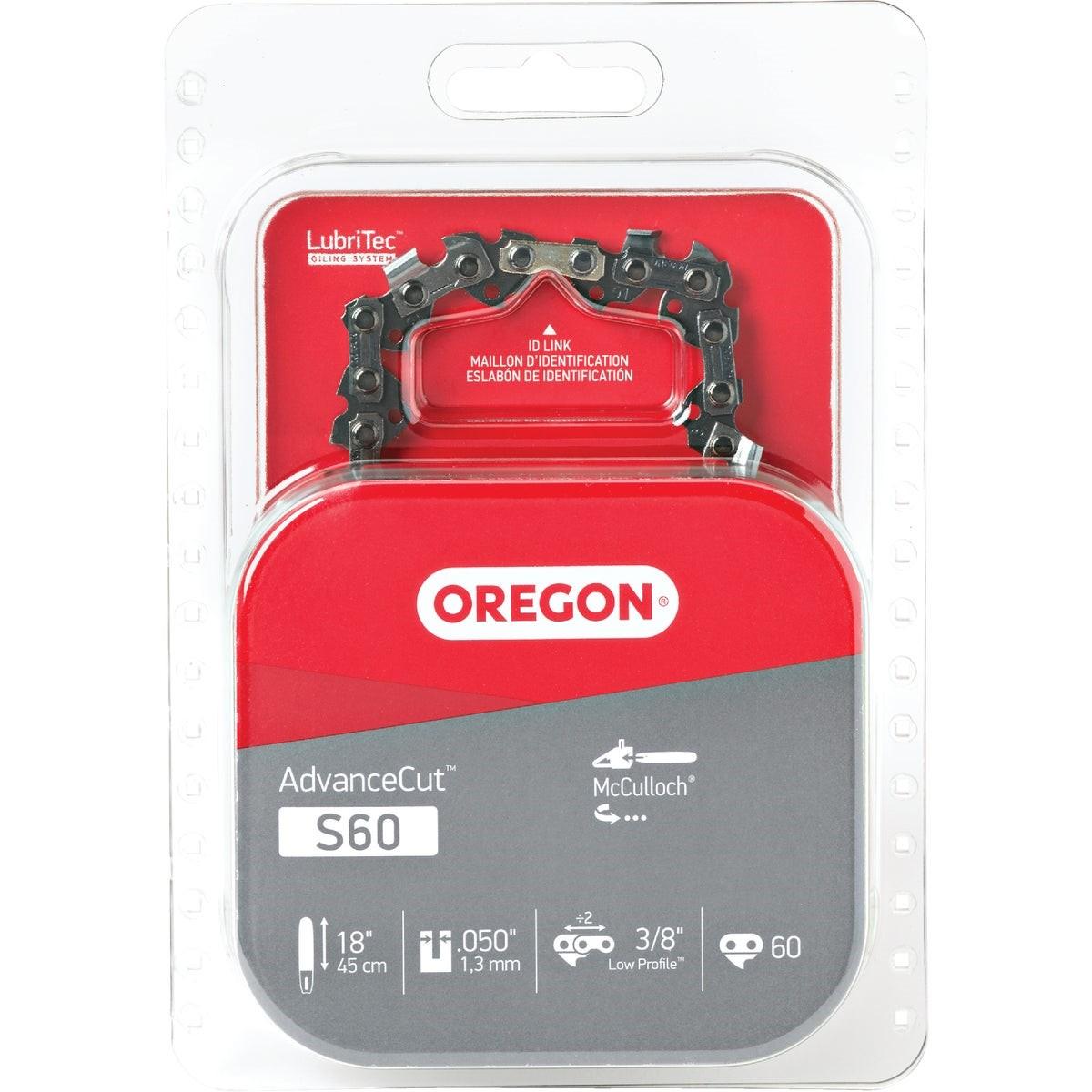 OREGON TOOL Oregon Tool S60 Advancecut 18 in Chainsaw Chain