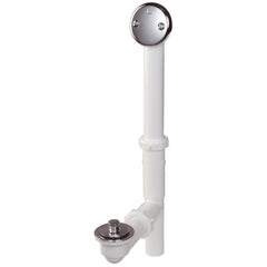 OATEY Oatey 62AW Plastic Bath Drain Lift and Turn Polished Chrome