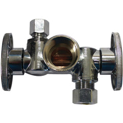 OATEY Oatey K2902DHLF Dual Outlet Quarter Turn Shut-off Valve
