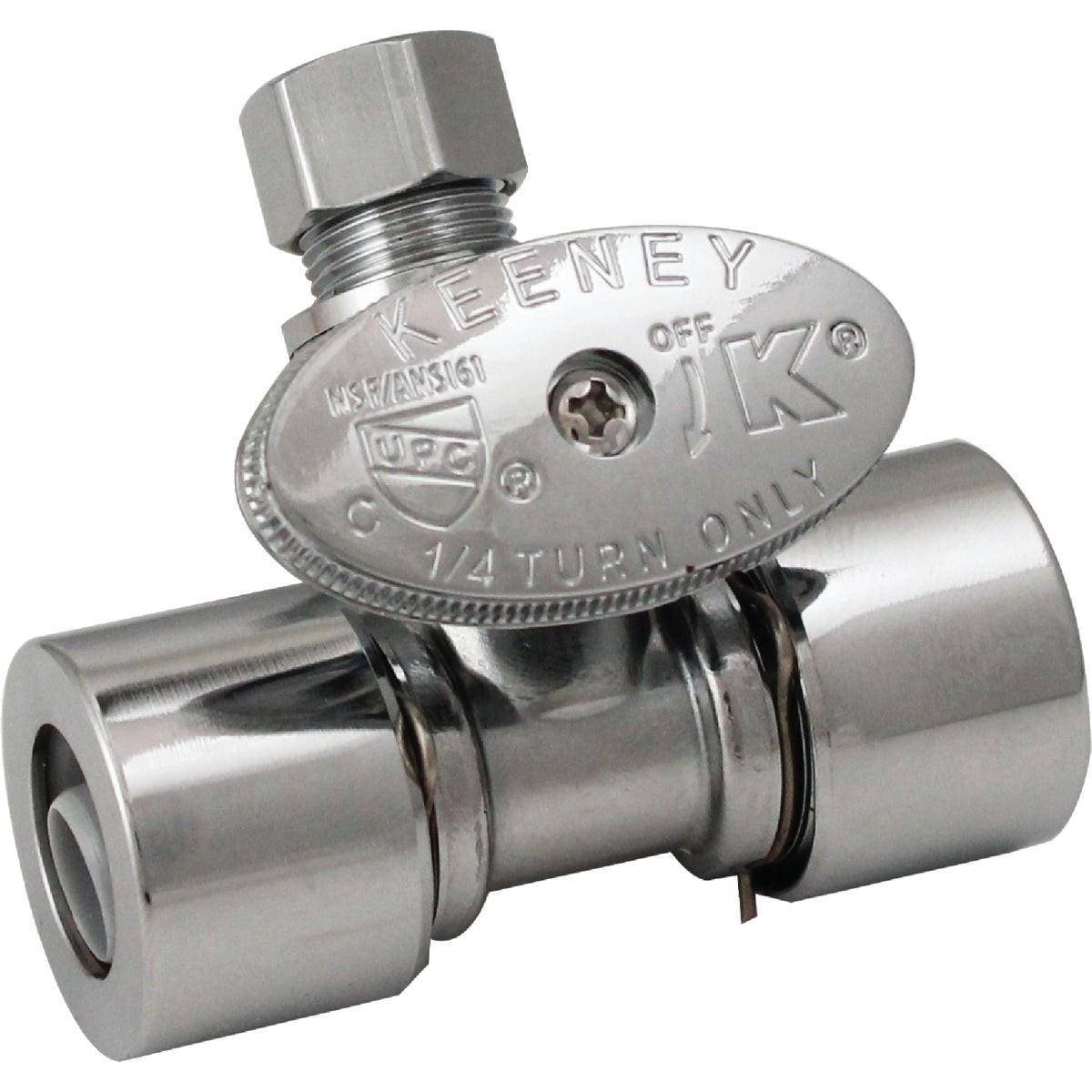 OATEY Oatey K2802PCPO Push Fit Straight Valve 1/2 in X 3/8 in
