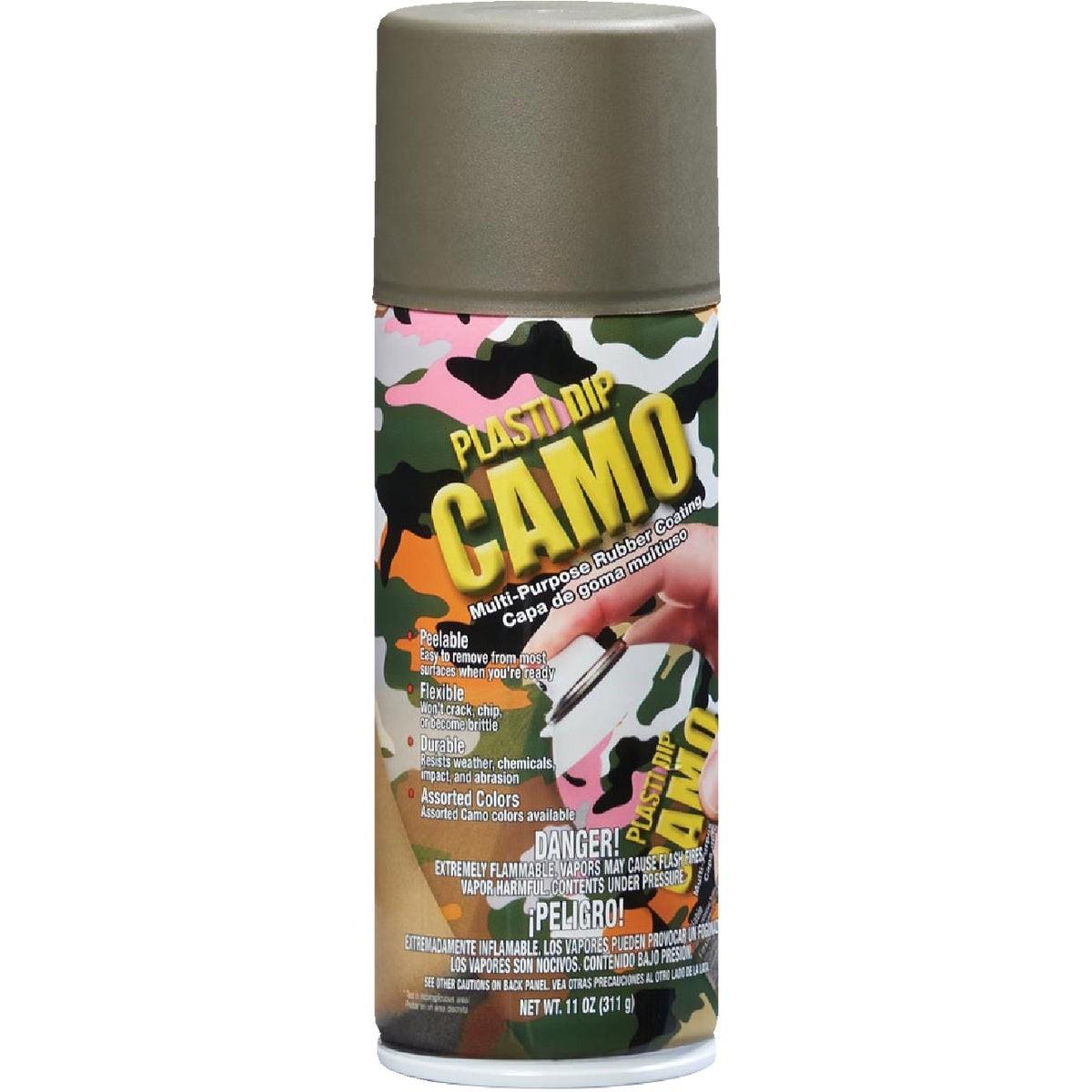 PLASTI DIP INTERNATIONAL Honeywell 11217-6 Rubber Coating Spray Paint Green Camo