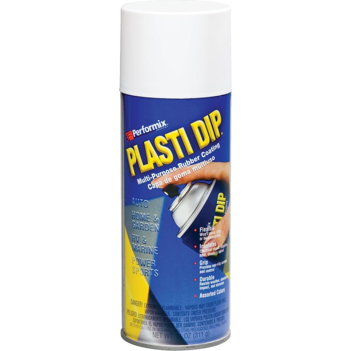 PLASTI DIP Honeywell 11207-6 Rubber Coating Spray 11 Oz White