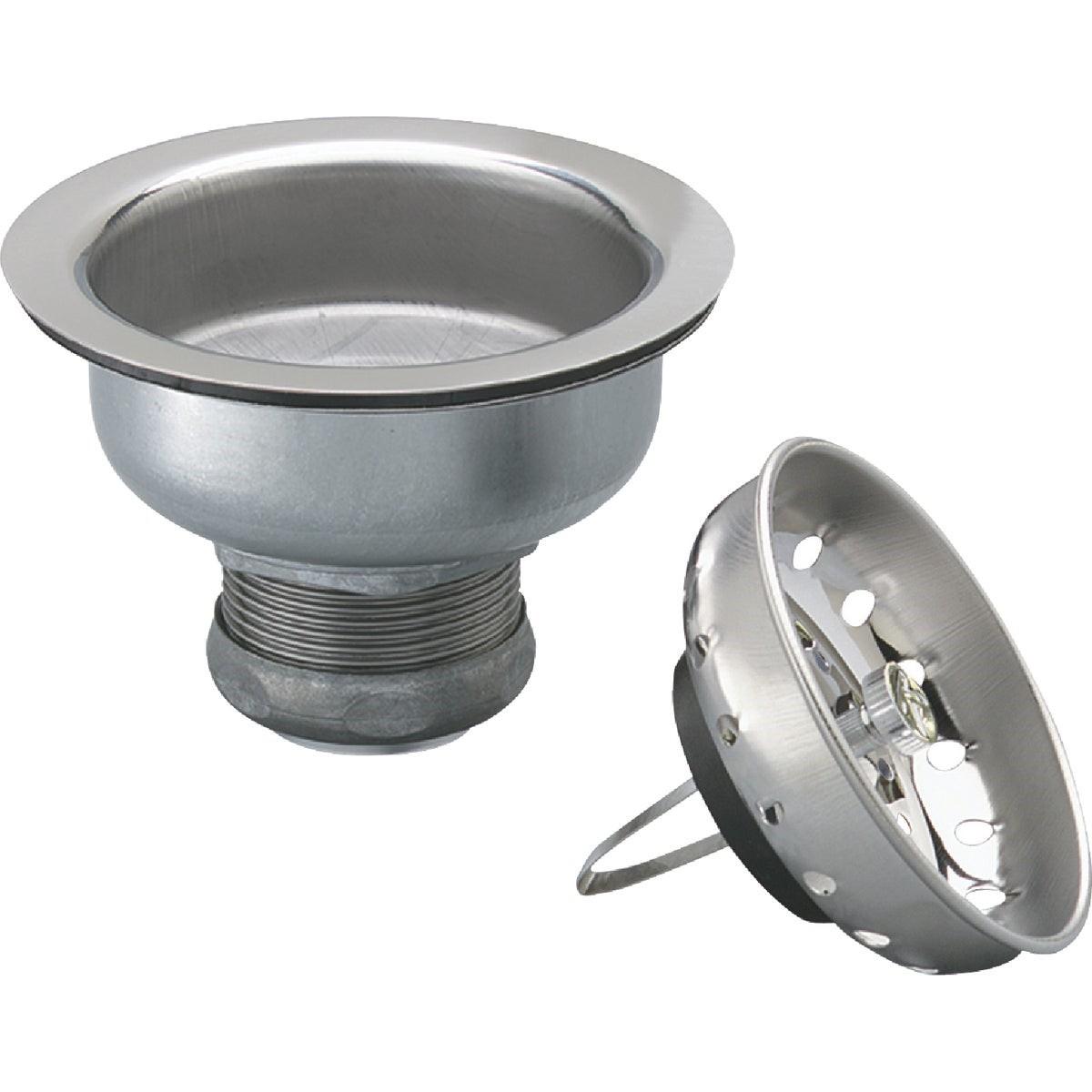 OATEY Oatey 1443SS Stainless Steel Basket Strainer 3.5-4 in