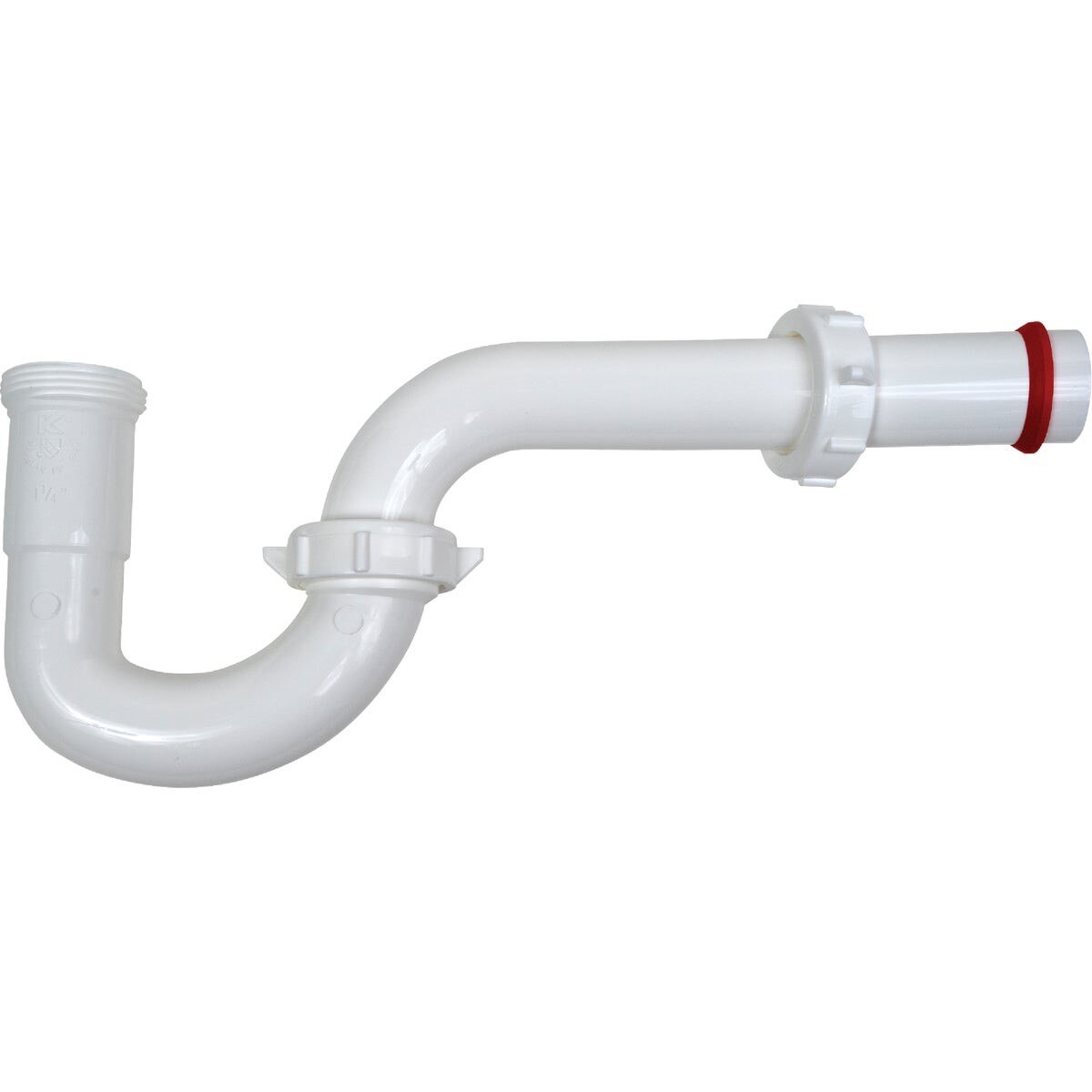 OATEY Oatey 200WK 1-1/4 Inch White Plastic P-trap