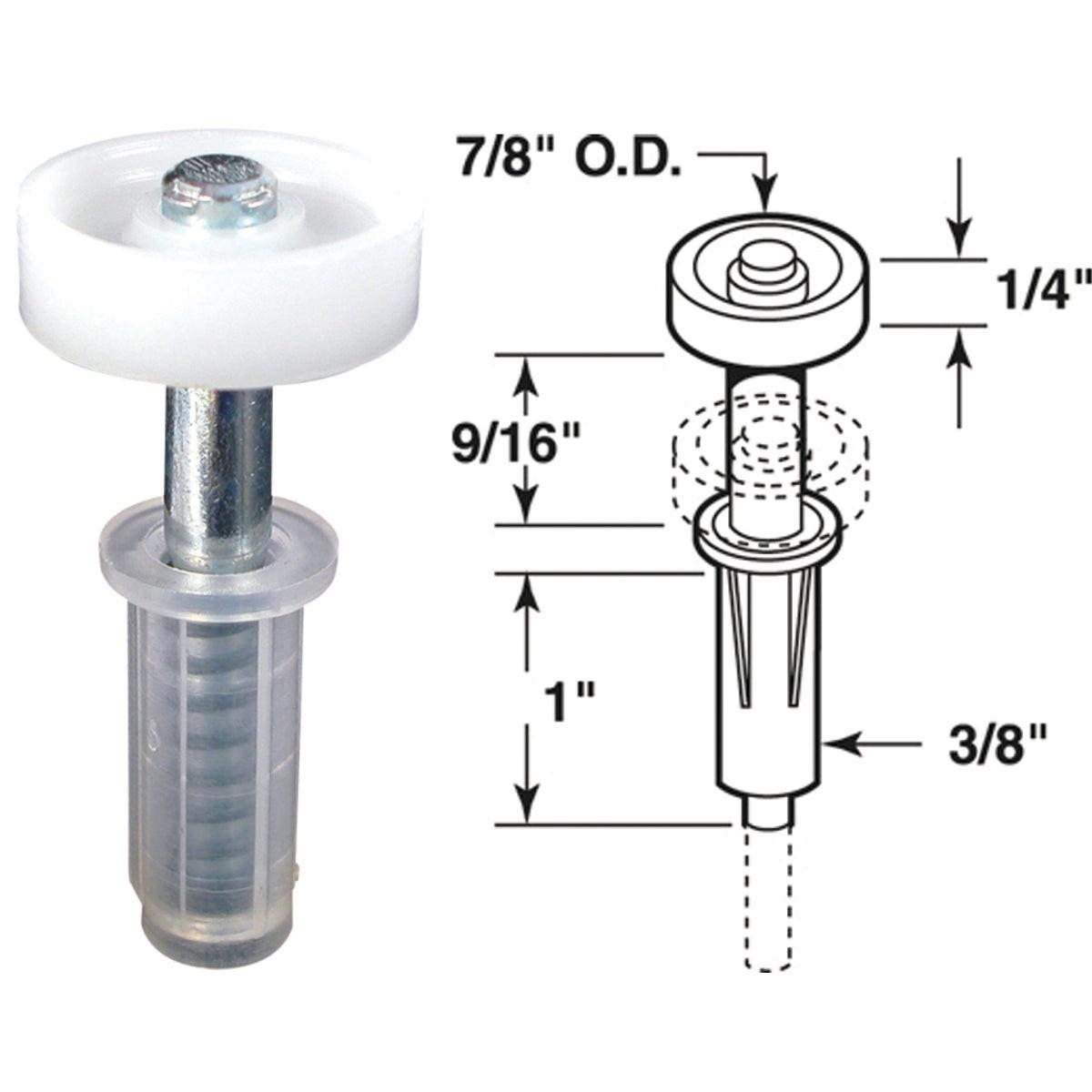 PRIME-LINE PRODUCTS Prime-line Products N 6703 Bifold Door Top Roller Guide