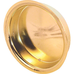 PRIME-LINE PRODUCTS Prime-line Products N 6698 Pocket Door Pull Brass 2-count