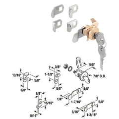 PRIME-LINE PRODUCTS Prime-line Products S 4634 Mailbox Lock Spring Clip Design