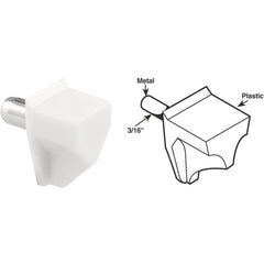 PRIME-LINE PRODUCTS Prime-line Products U 10161 Shelf Support 5mm 8-count