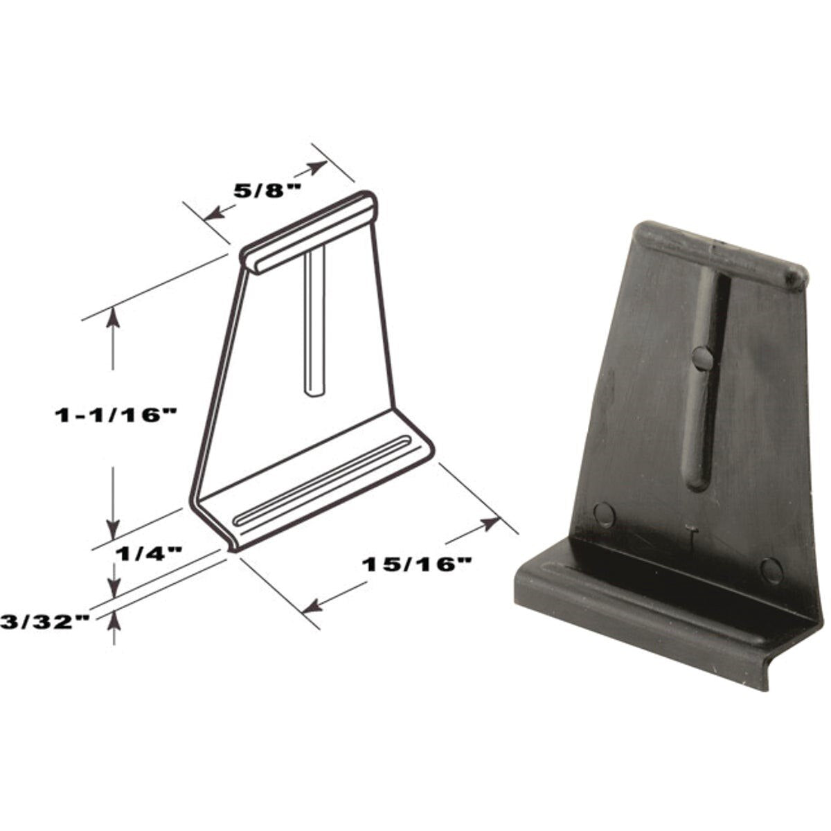 PRIME-LINE PRODUCTS Prime-line Products PL14621 Spline Channel Pull Tab 25-pack