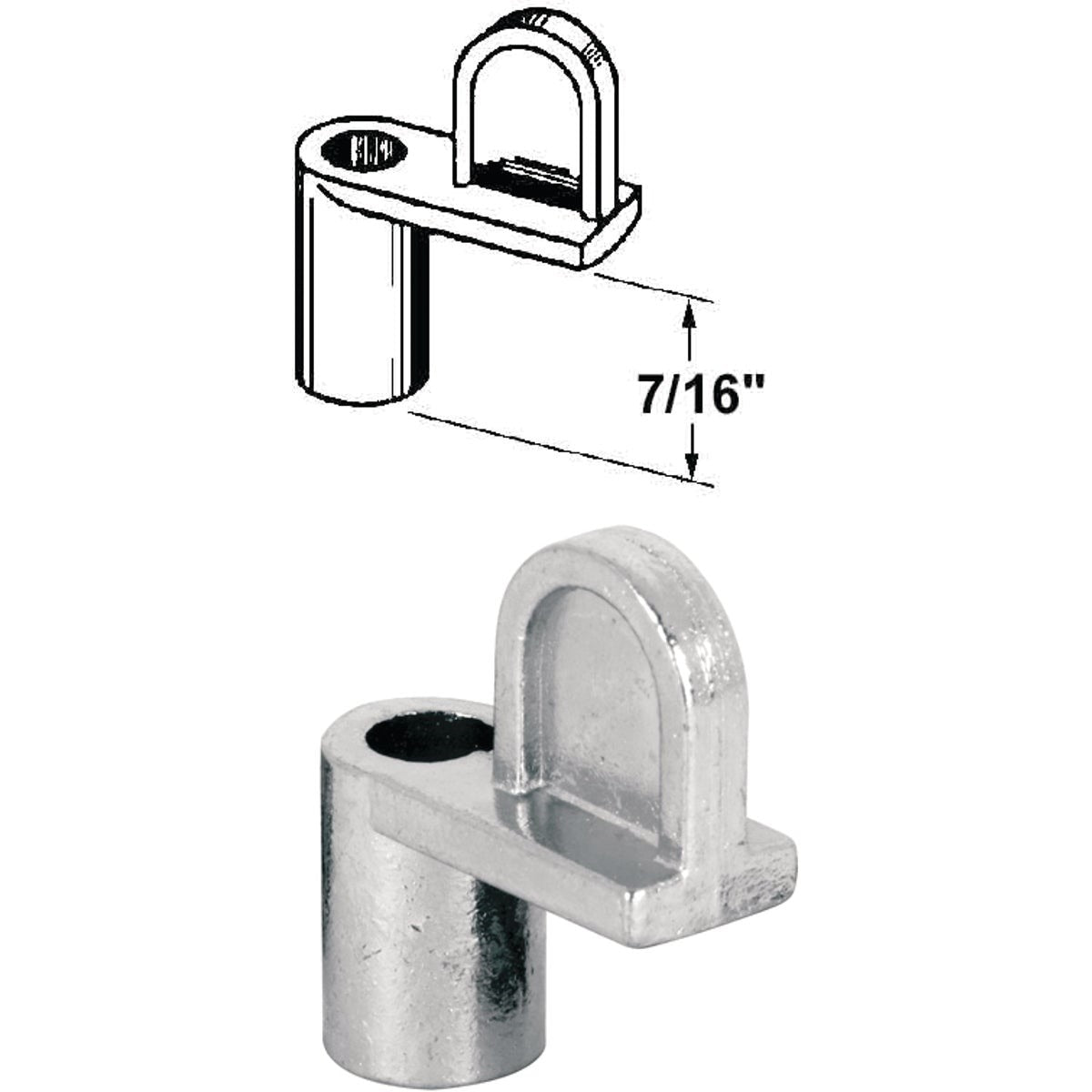 PRIME-LINE PRODUCTS Prime-line Products PL7737 Swivel Die-cast Screen Clips 12pk