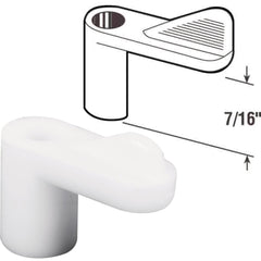 PRIME-LINE PRODUCTS Prime-line Products PL7775 Swivel Screen Clip 7/16 in White 12pk