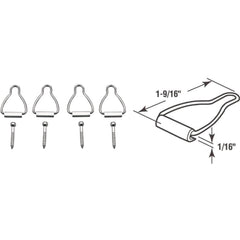 PRIME-LINE PRODUCTS Prime-line Products PL7768 Spline Channel Bail Latch 4-pack