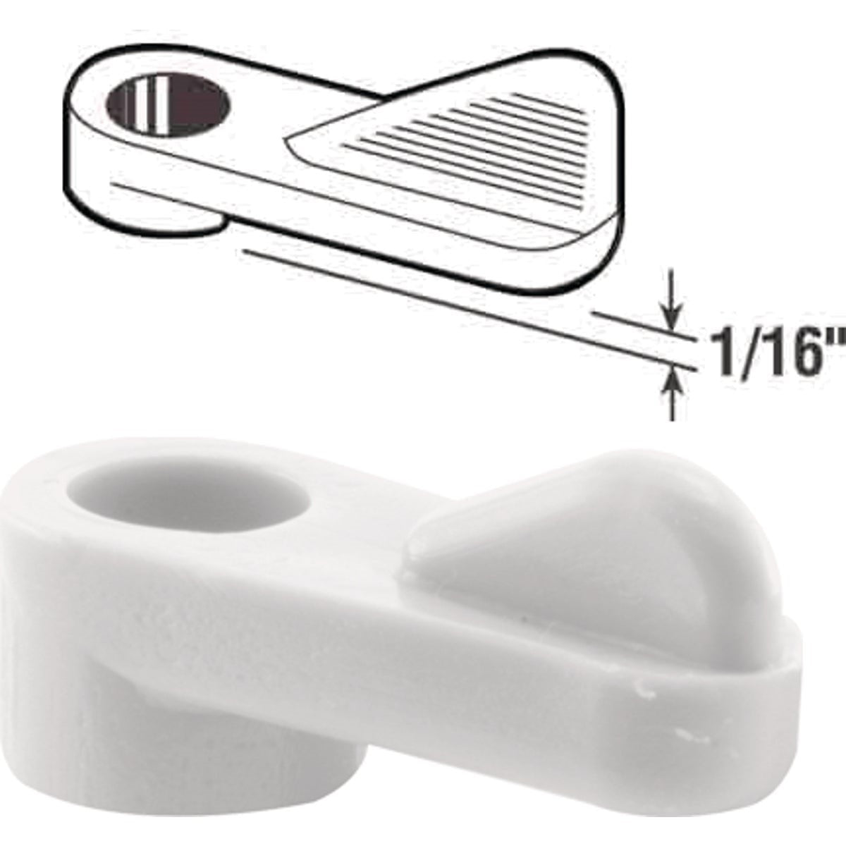 PRIME-LINE PRODUCTS Prime-line Products PL7909 Swivel Screen Clips 12 Pack
