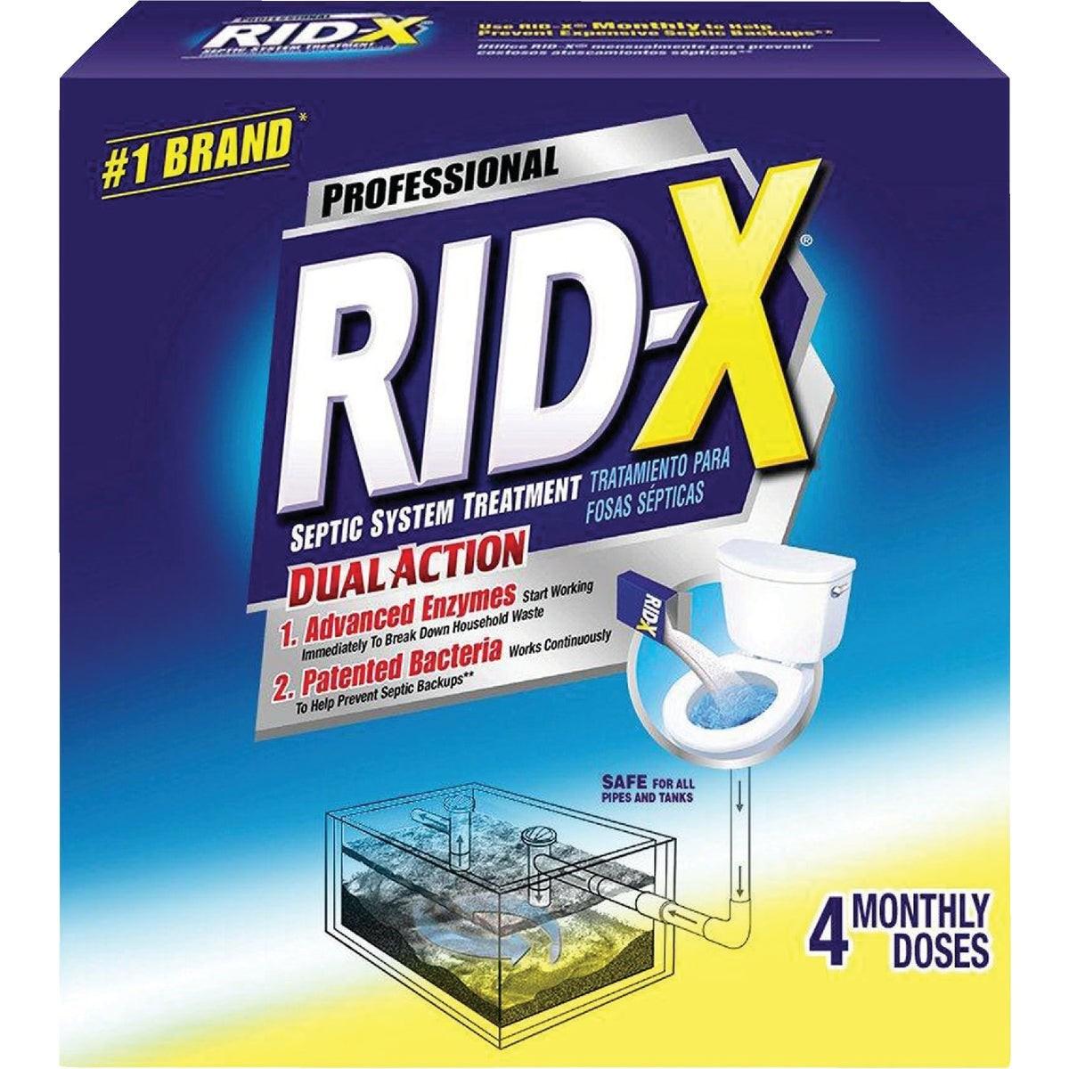 RIDGID Ridgid 1920089448 Septic Tank Treatment 4-pack