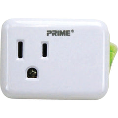 PRIME WIRE & CABLE Prime Wire Cable PBES001-BB Plug-in Outlet Switch