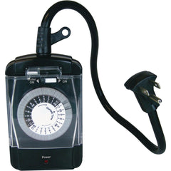PRIME WIRE & CABLE Prime Wire Cable TNO24111 Outdoor Timer 15A 125V 24hr