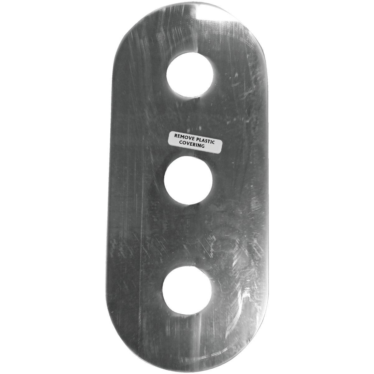 PRECISION PLUMBING PRODUCTS Precision Plumbing Products CU-300 Triple Faucet Cover-up Plate