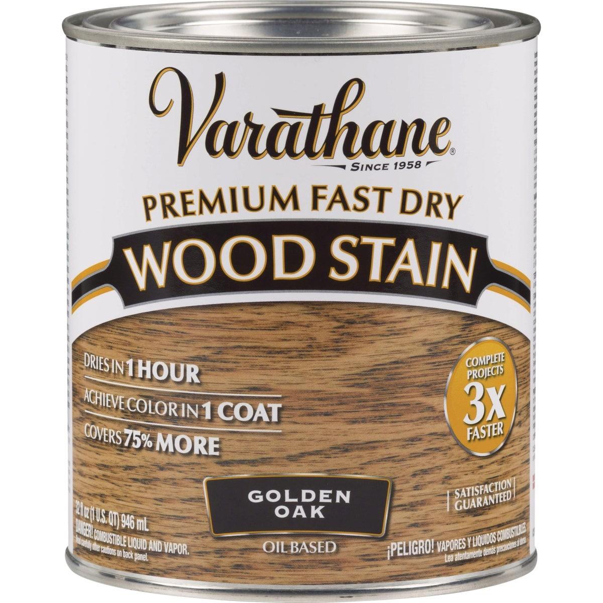 RUST-OLEUM Rust-oleum 262003 Varathane Fast Dry Wood Stain Golden Oak 1 Qt