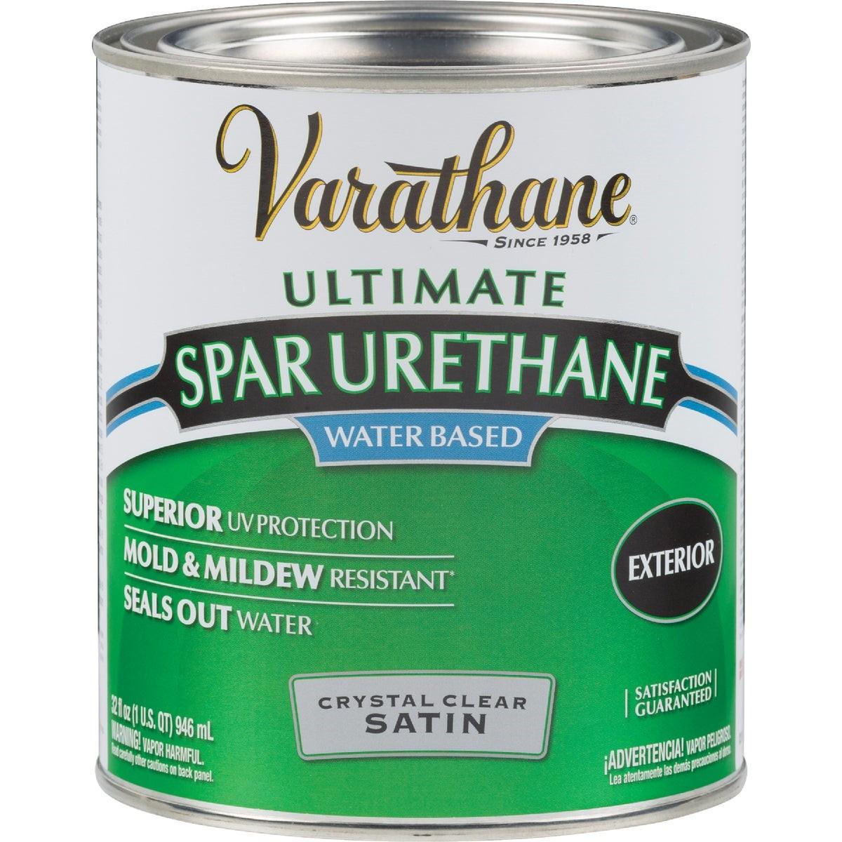 RUST-OLEUM Rust-oleum 250241H Varathane Satin Exterior Spar Urethane 1 Qt