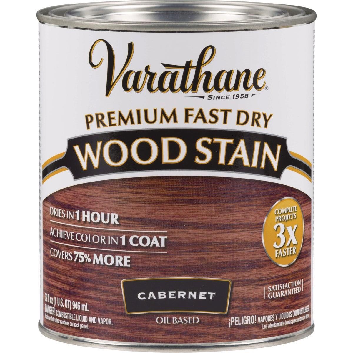 RUST-OLEUM Rust-oleum 262016 Varathane Fast Dry Wood Stain Cabernet Qt