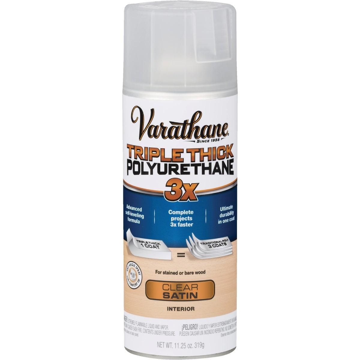 RUST-OLEUM Rust-oleum 318290 Varathane Triple Thick Satin Spray Poly