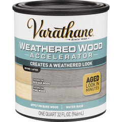 RUST-OLEUM Rust-oleum 313835 Varathane Weathered Wood Accelerator Gray 1qt