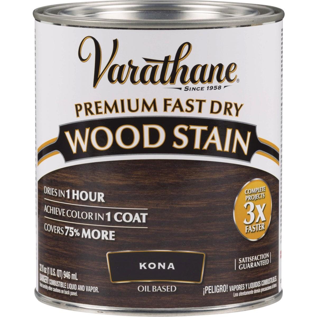 RUST-OLEUM Rust-oleum 262010 Varathane Fast Dry Wood Stain Kona 1 Qt