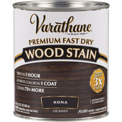RUST-OLEUM Rust-oleum 262010 Varathane Fast Dry Wood Stain Kona 1 Qt
