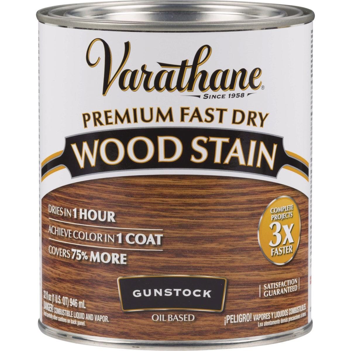 RUST-OLEUM Rust-oleum 262007 Varathane Fast Dry Wood Stain Gunstock 1 Qt
