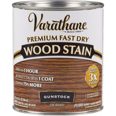 RUST-OLEUM Rust-oleum 262007 Varathane Fast Dry Wood Stain Gunstock 1 Qt