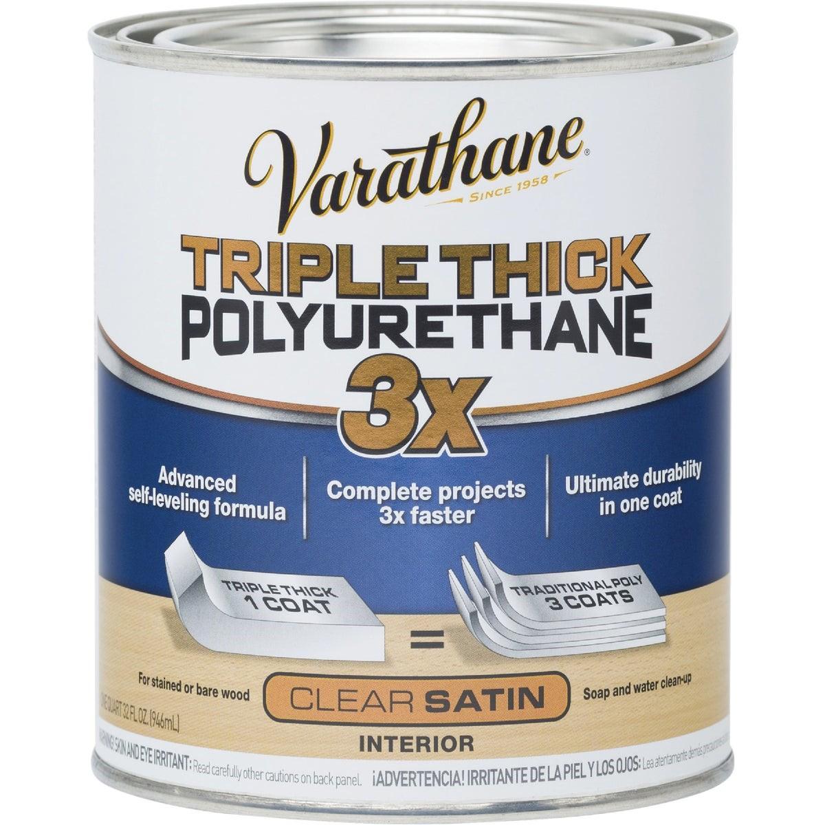 RUST-OLEUM Rust-oleum 284473 Varathane Satin Triple Thick Polyurethane 1 Qt