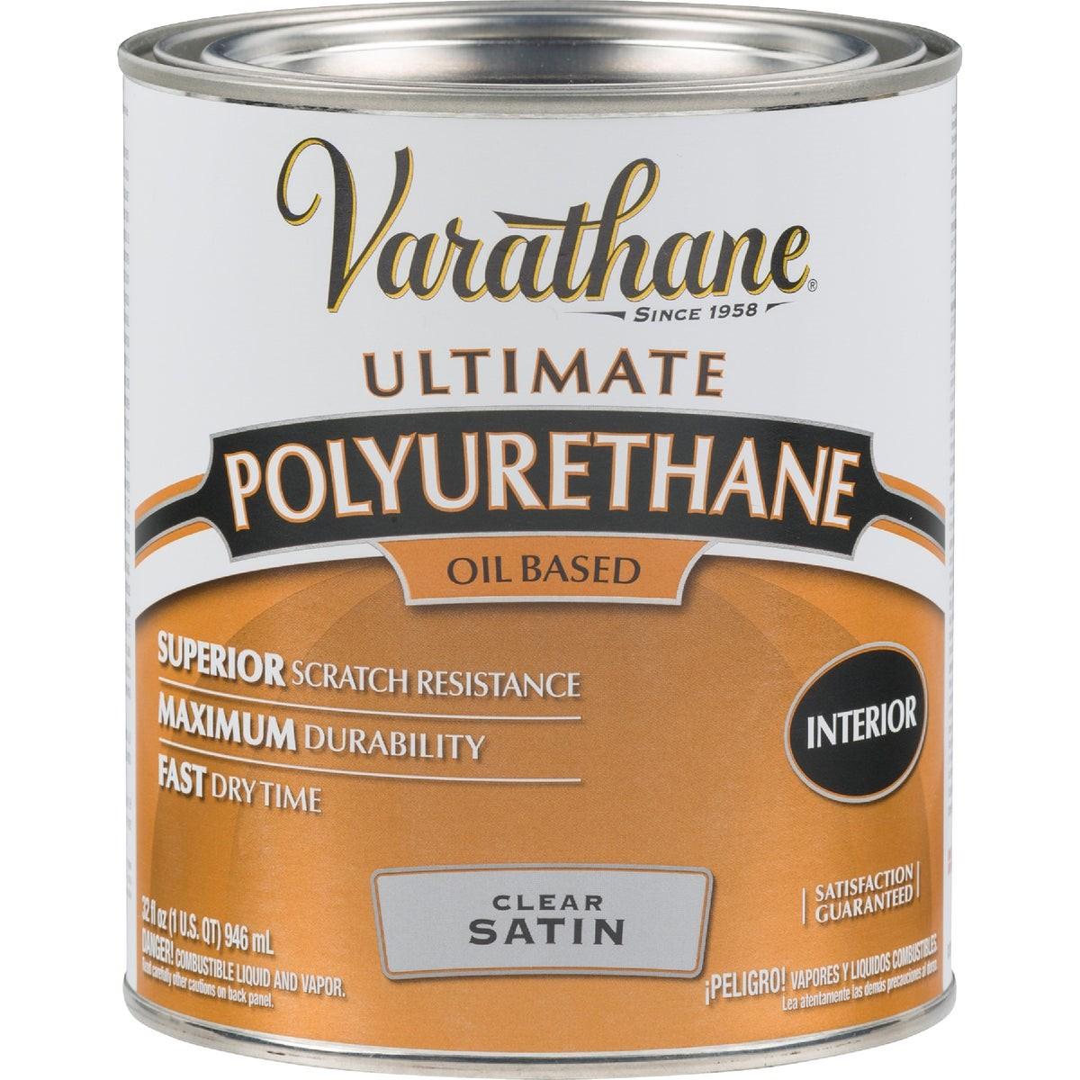 RUST-OLEUM Rust-oleum 9141H Varathane Satin Interior Polyurethane 1 Qt