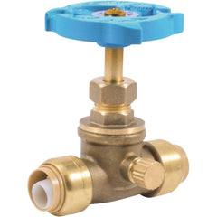 RWC Rwc 24634LF 1/2 in Push-to-connect Brass Gate Valve