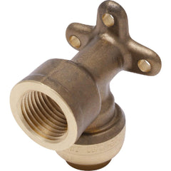 RWC Rwc U340LFA 3/4 in Ptc X Fpt Drop Ear Brass Elbow