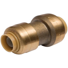 RWC Rwc U009LFA Sharkbite Brass Reducing Coupling 3/8x1/2