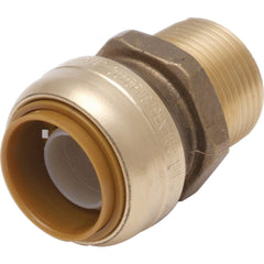 RWC Rwc U140LFA 1 in X 1 in Mnpt Brass Push-to-connect Adapter